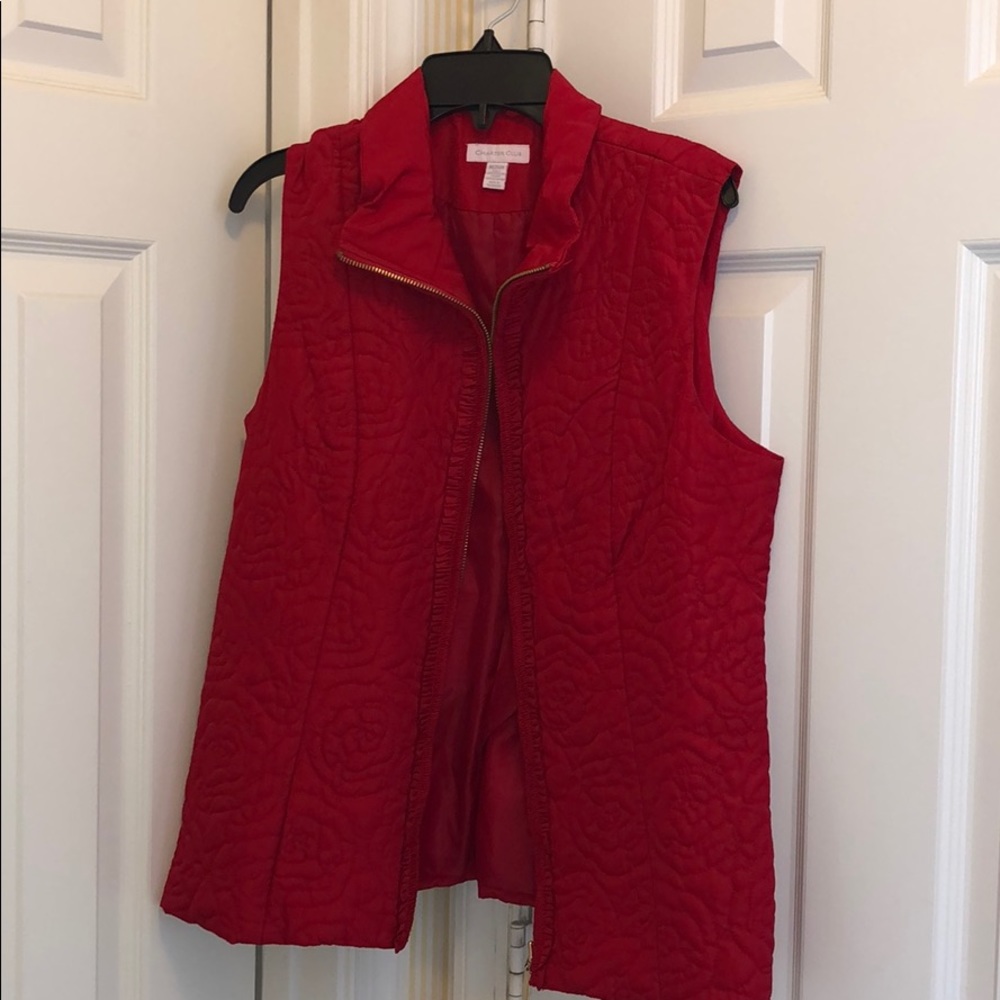 Red vest